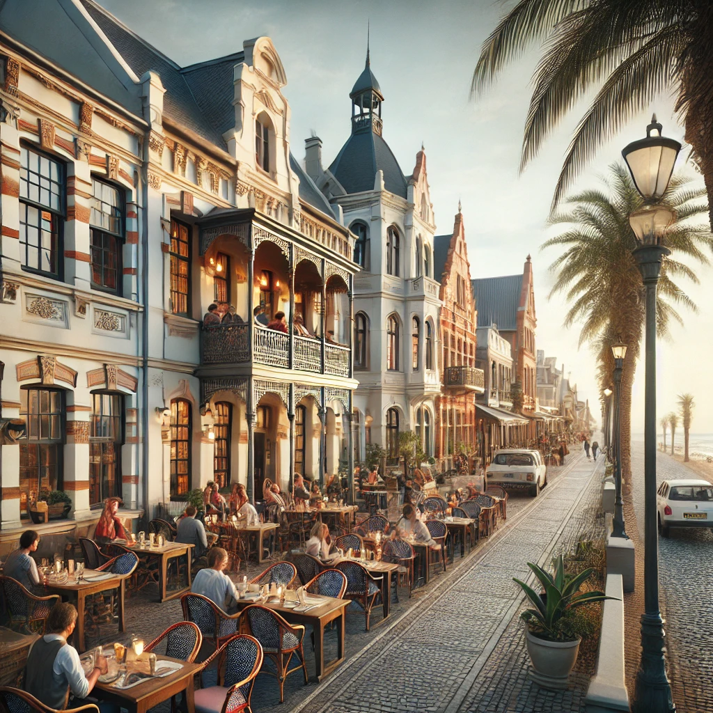 Restaurants in der Altstadt von Swakopmund