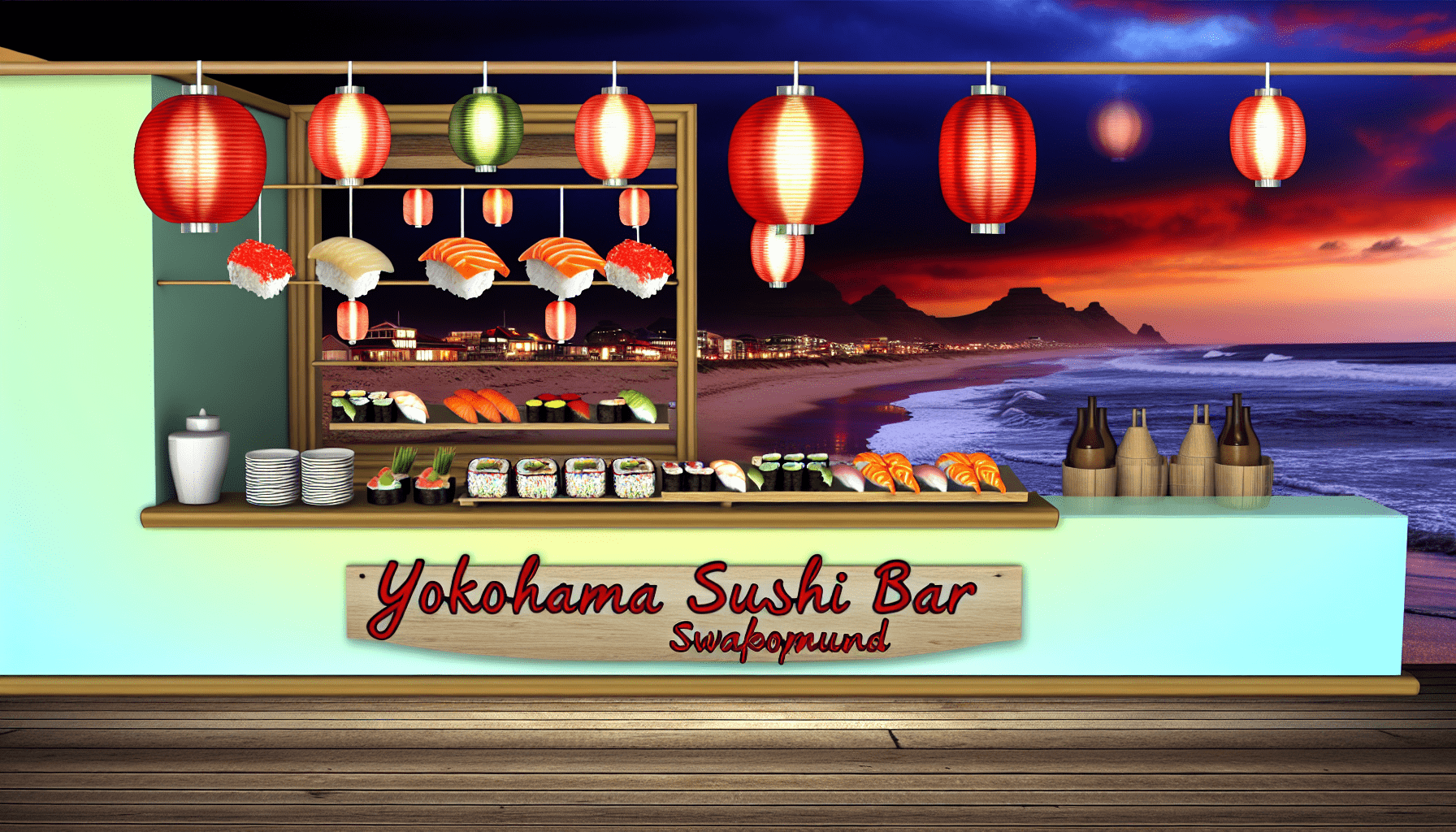 Die Genussreise: Yokohama Sushi Bar in Swakopmund entdecken